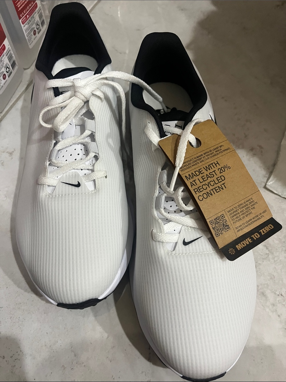 Nike Infinity Golf NN 'White Black' FN0555-100 size 11